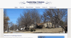 Desktop Screenshot of cambridge-hoa.com